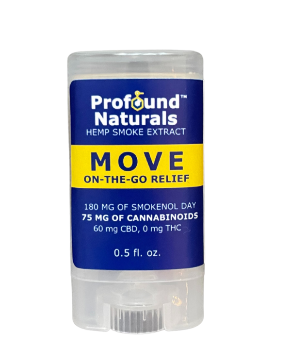 'MOVE' Hemp Smoke Extract wax stick (0.5 fl oz)